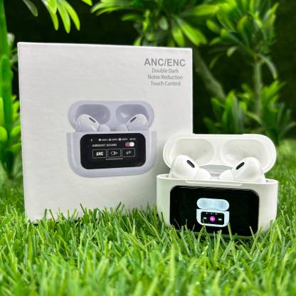 A9 Pro Wireless TWS Earbuds, Bluetooth 5.4, Noise Cancelling, Touch Control.